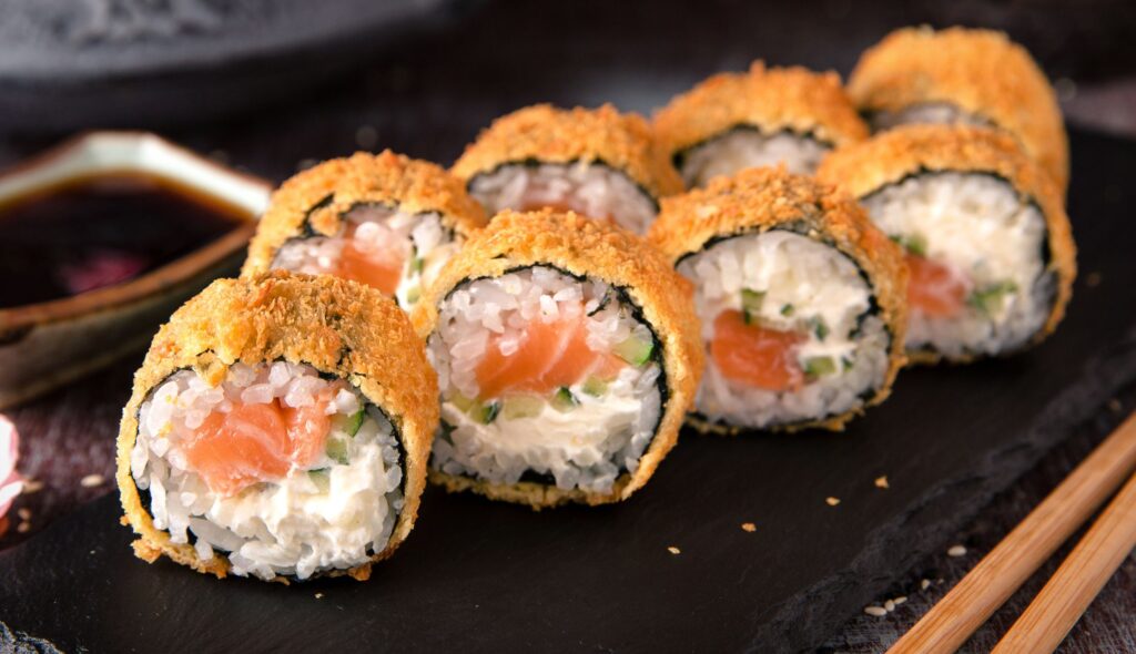 why is bmw roll called bmw roll sushi​
