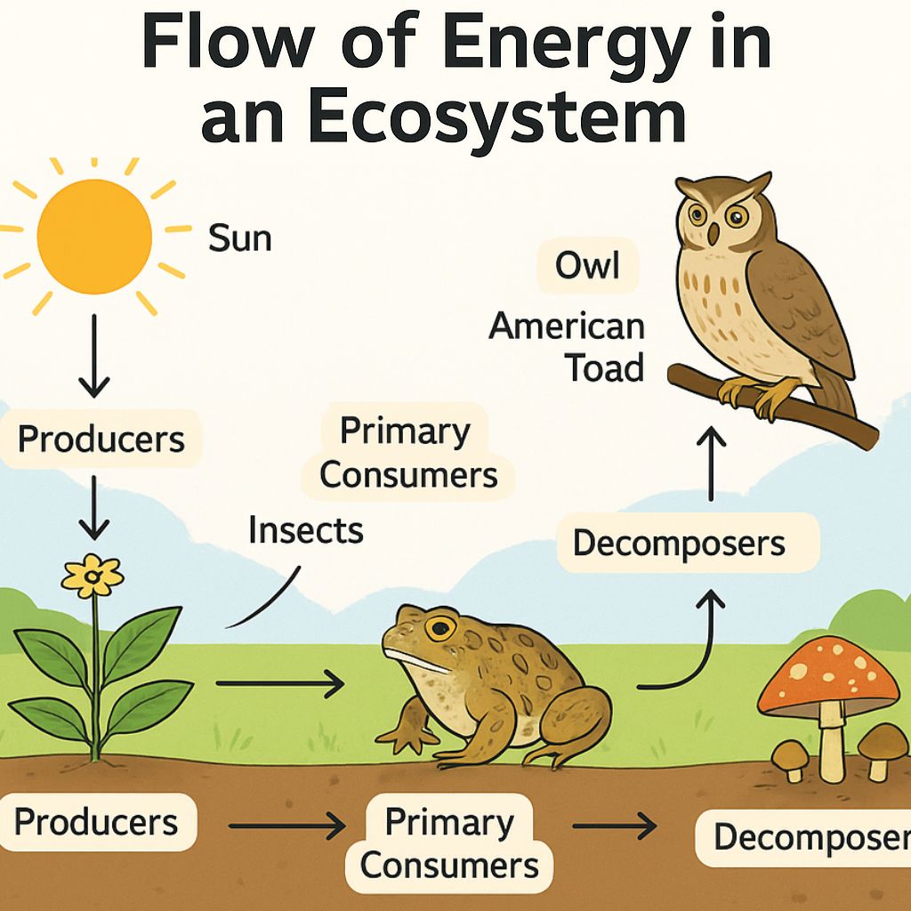 What Is The Flow Of Energy Among Organisms In An Ecosystem?